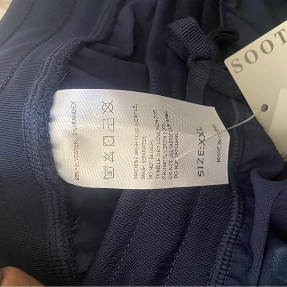 Soothfeel Men's Navy Jogger Pants XXL - Picture 3 of 3